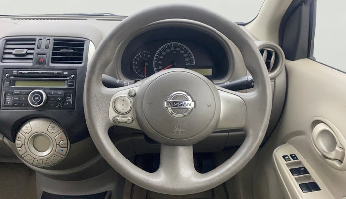 2014 Nissan Sunny XL, Petrol, Manual, 66,300 km, Steering Wheel Close Up