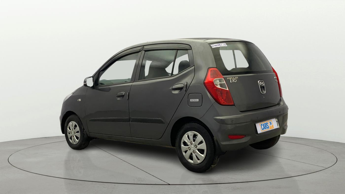 2013 Hyundai i10 MAGNA 1.2, Petrol, Manual, 1,04,687 km, Left Back Diagonal