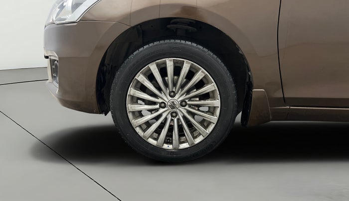 2016 Maruti Ciaz ZXI+, Petrol, Manual, 34,669 km, Left Front Wheel