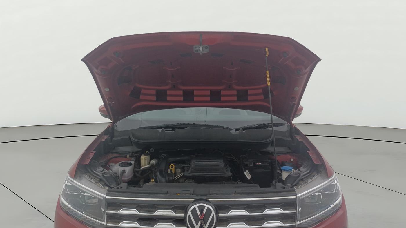2022 Volkswagen TAIGUN TOPLINE 1.0 TSI MT, Petrol, Manual, 7,103 km, Open Bonet