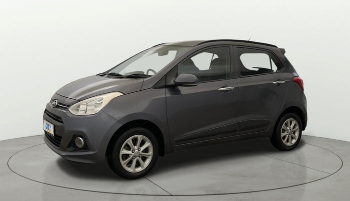 2015 Hyundai Grand i10 ASTA 1.2 KAPPA VTVT, Petrol, Manual, 47,034 km, Left Front Diagonal
