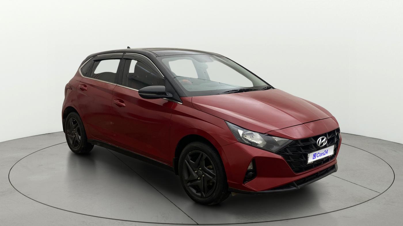 2022 Hyundai NEW I20 SPORTZ 1.2 MT, Petrol, Manual, 68,119 km, Right Front Diagonal