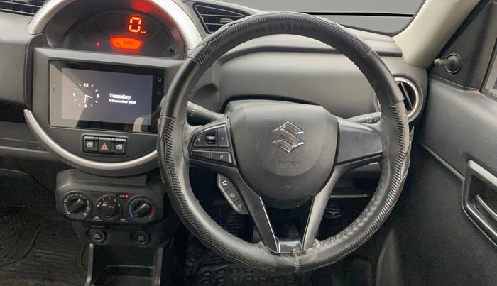 2019 Maruti S PRESSO VXI+, Petrol, Manual, 30,880 km, Steering Wheel Close Up