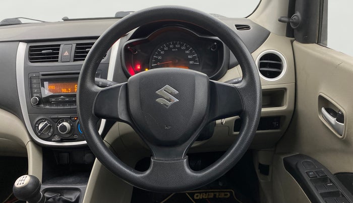2015 Maruti Celerio VXI, Petrol, Manual, 77,372 km, Steering Wheel Close Up