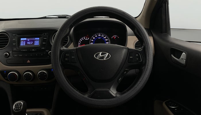 2014 Hyundai Grand i10 ASTA 1.2 KAPPA VTVT, Petrol, Manual, 28,038 km, Steering Wheel Close Up