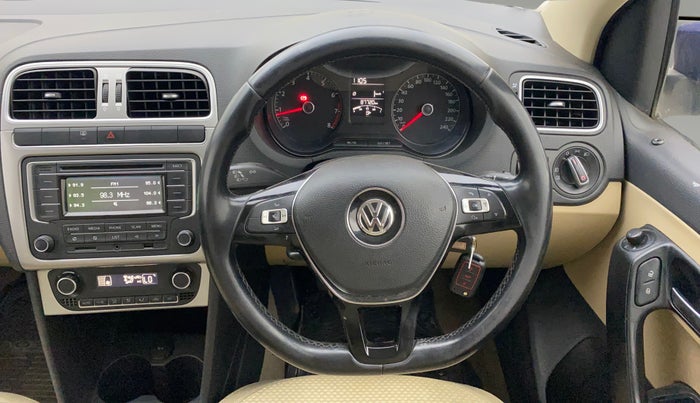 2015 Volkswagen Polo HIGHLINE1.2L, Petrol, Manual, 87,719 km, Steering Wheel Close Up
