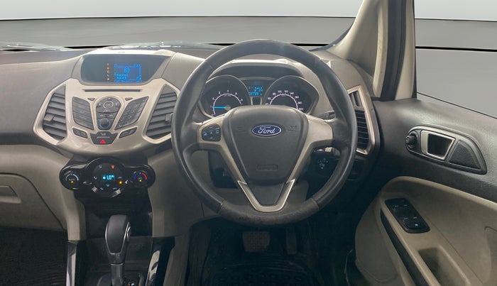 2015 Ford Ecosport TITANIUM 1.5L PETROL AT, Petrol, Automatic, 37,688 km, Steering Wheel Close Up