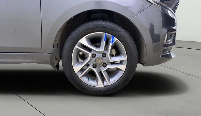 2023 Tata TIGOR XZA PLUS PETROL, Petrol, Automatic, 62,120 km, Right Front Wheel