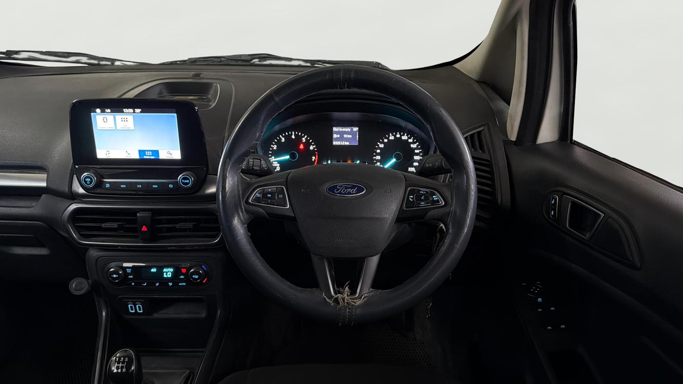 2017 Ford Ecosport TREND 1.5L PETROL, Petrol, Manual, 93,241 km, Steering Wheel Close Up