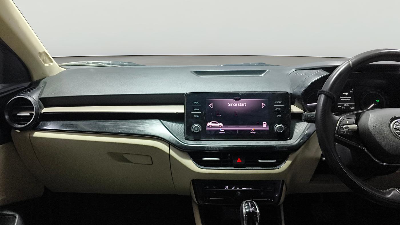 2023 Skoda SLAVIA AMBITION 1.0L TSI AT, Petrol, Automatic, 28,137 km, Air Conditioner