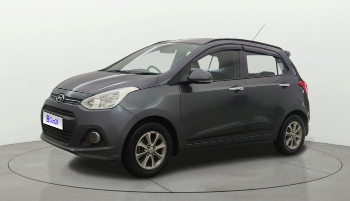 2016 Hyundai Grand i10 ASTA (O) 1.2 KAPPA VTVT, Petrol, Manual, 47,019 km, Left Front Diagonal
