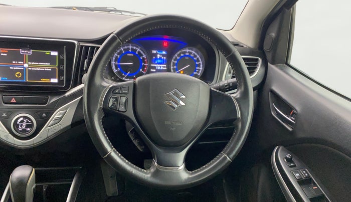 2019 Maruti Baleno ALPHA CVT PETROL 1.2, Petrol, Automatic, 75,860 km, Steering Wheel Close Up