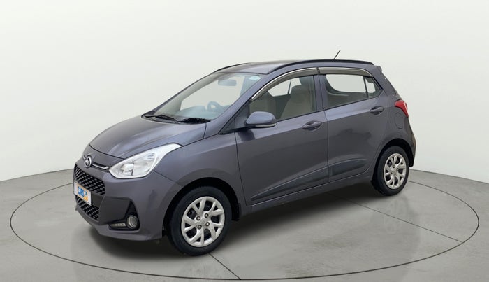 2018 Hyundai Grand i10 SPORTZ (O) 1.2 KAPPA VTVT, Petrol, Manual, 30,999 km, Left Front Diagonal