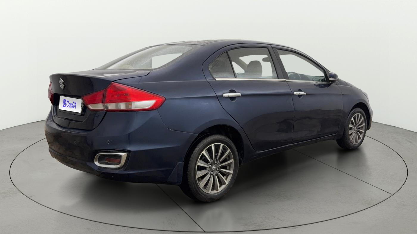 2023 Maruti Ciaz ALPHA 1.5 SHVS PETROL, Petrol, Manual, 62,558 km, Right Back Diagonal