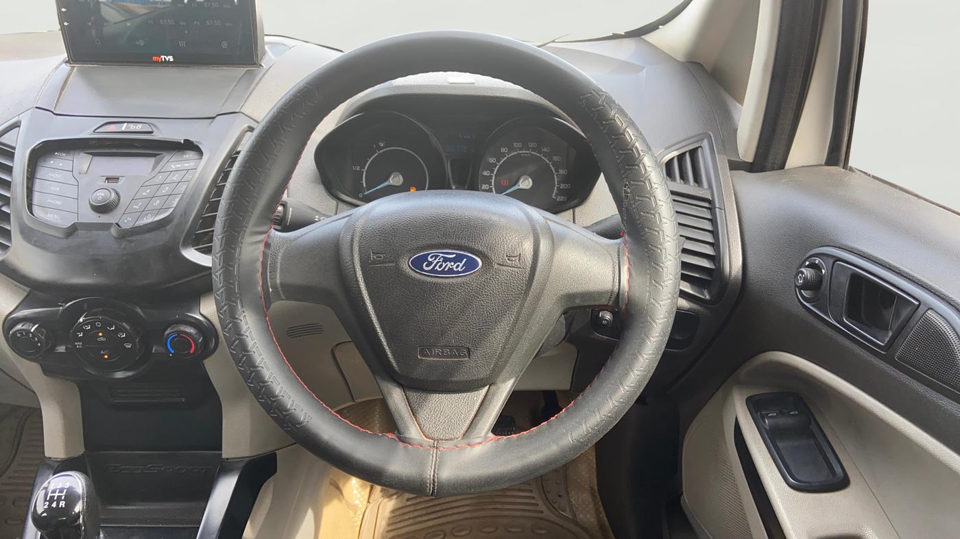 2017 Ford Ecosport AMBIENTE 1.5L PETROL, Petrol, Manual, 66,694 km, Steering Wheel Close Up