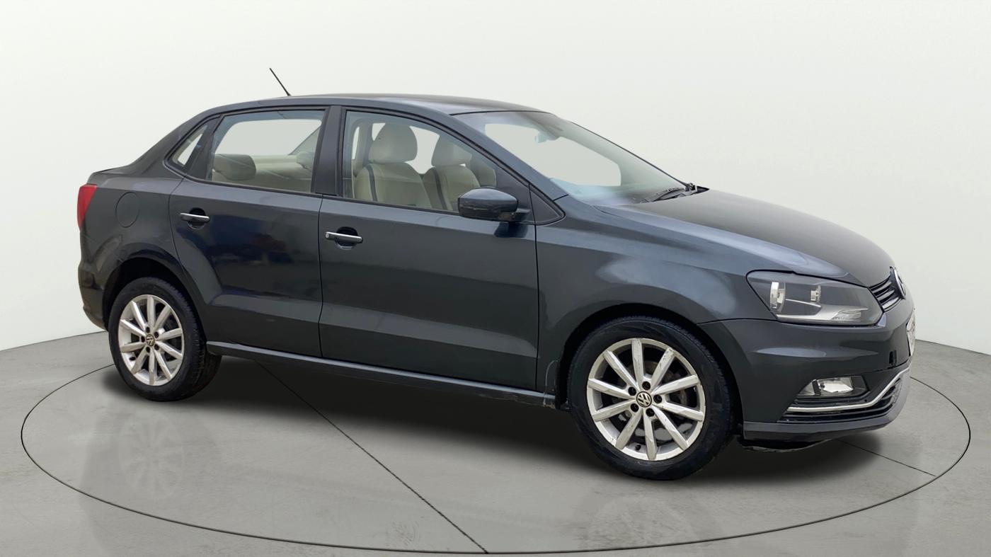 2018 Volkswagen Ameo HIGHLINE PLUS 1.5L AT 16 ALLOY, Diesel, Automatic, 1,09,907 km, SRP