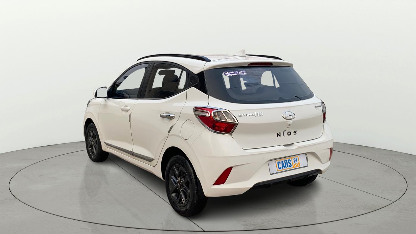 2022 Hyundai GRAND I10 NIOS SPORTZ 1.2 KAPPA VTVT, Petrol, Manual, 19,850 km, Left Back Diagonal