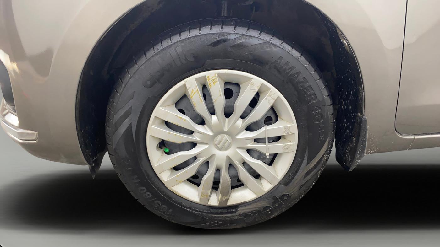 2018 Maruti Dzire VXI AMT, Petrol, Automatic, 59,100 km, Left Front Wheel