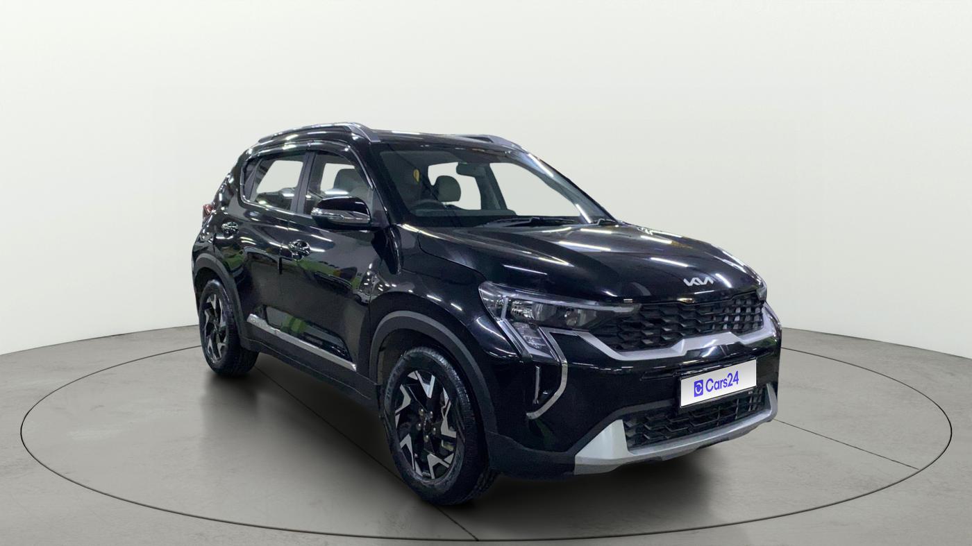 2025 KIA SONET HTK PLUS 1.2 PETROL MT, Petrol, Manual, 9,515 km, Right Front Diagonal