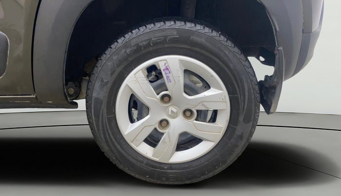 2017 Renault Kwid RXT 1.0 AMT, Petrol, Automatic, 29,536 km, Left Rear Wheel