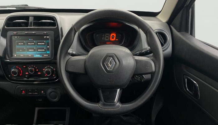 2019 Renault Kwid RXT 1.0 (O), Petrol, Manual, 50,647 km, Steering Wheel Close Up