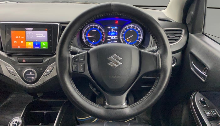 2020 Maruti Baleno ZETA PETROL 1.2, Petrol, Manual, 32,444 km, Steering Wheel Close Up