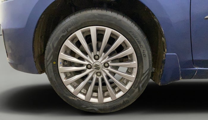 2017 Maruti Ciaz ALPHA 1.4 PETROL, Petrol, Manual, 35,365 km, Left Front Wheel