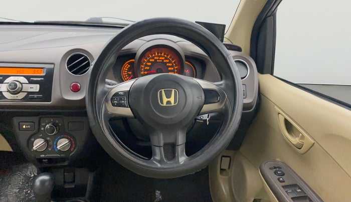 2013 Honda Amaze 1.2L I-VTEC S AT, Petrol, Automatic, 76,182 km, Steering Wheel Close Up