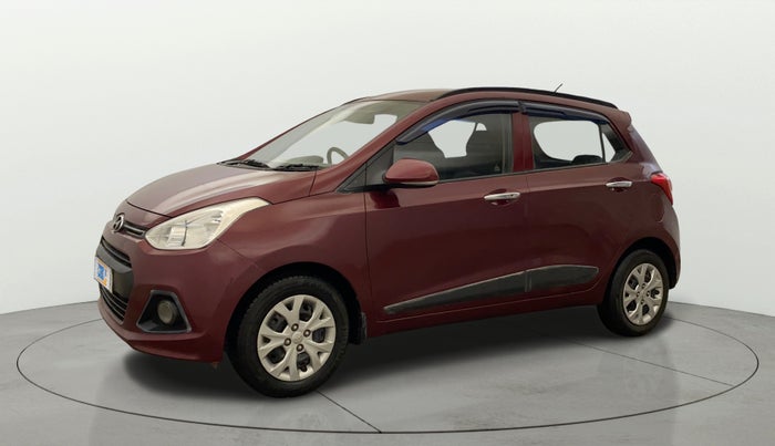 2014 Hyundai Grand i10 SPORTZ 1.2 KAPPA VTVT, CNG, Manual, 48,288 km, Left Front Diagonal