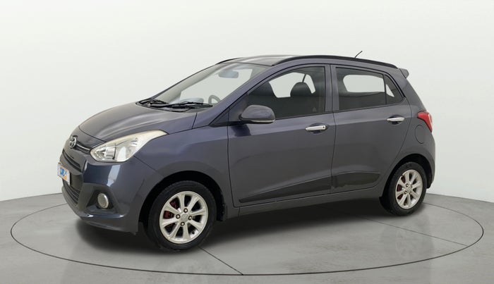 2014 Hyundai Grand i10 ASTA 1.2 KAPPA VTVT, Petrol, Manual, 75,459 km, Left Front Diagonal