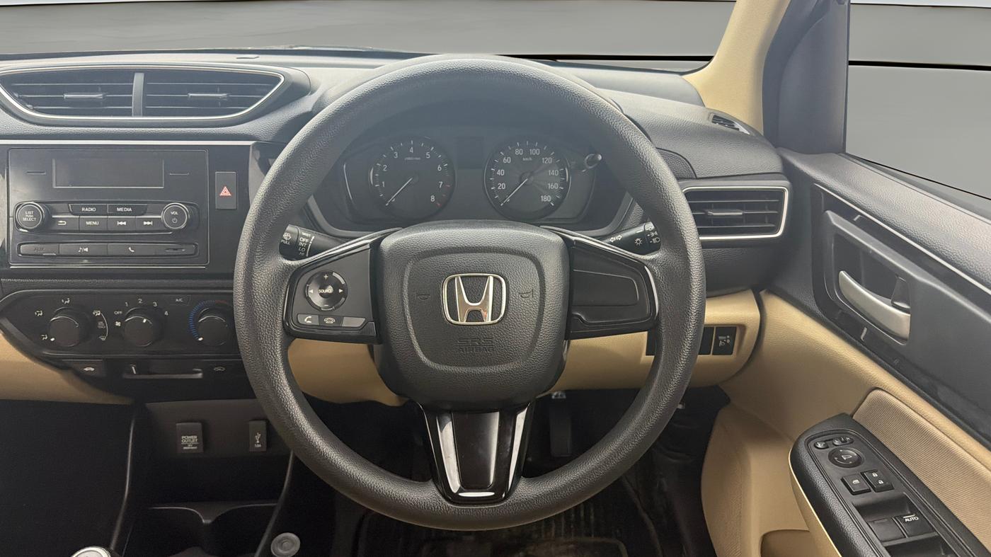 2021 Honda Amaze 1.2L I-VTEC S, Petrol, Manual, 29,890 km, Steering Wheel Close Up