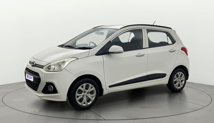 2014 Hyundai Grand i10 SPORTZ 1.2 KAPPA VTVT, Petrol, Manual, 92,943 km, Left Front Diagonal