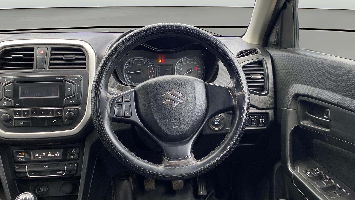 2022 Maruti Vitara Brezza VXI, CNG, Manual, 69,439 km, Steering Wheel Close Up