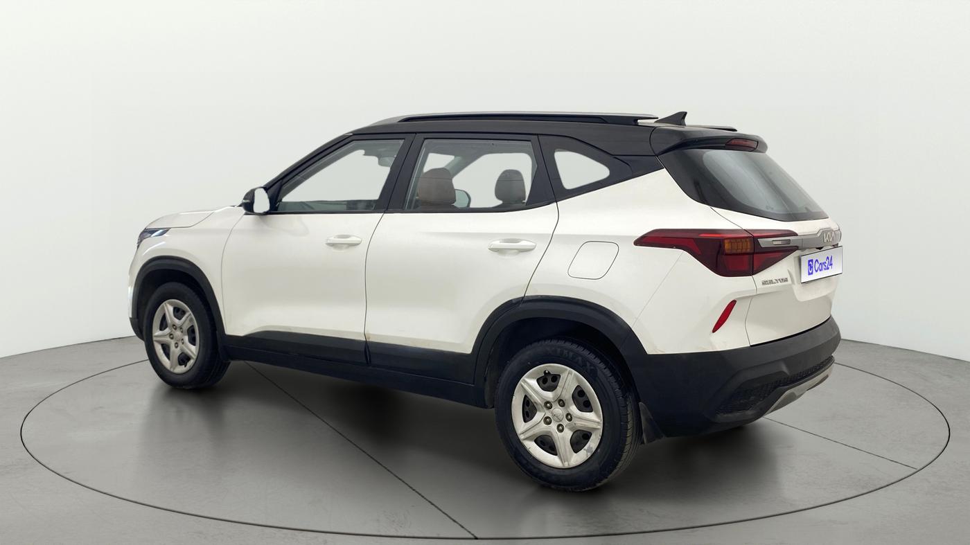 2021 KIA SELTOS HTK 1.5 PETROL, Petrol, Manual, 1,19,589 km, Left Back Diagonal