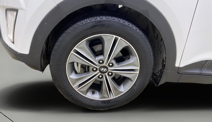 2016 Hyundai Creta SX PLUS AT 1.6 PETROL, Petrol, Automatic, 52,613 km, Left Front Wheel