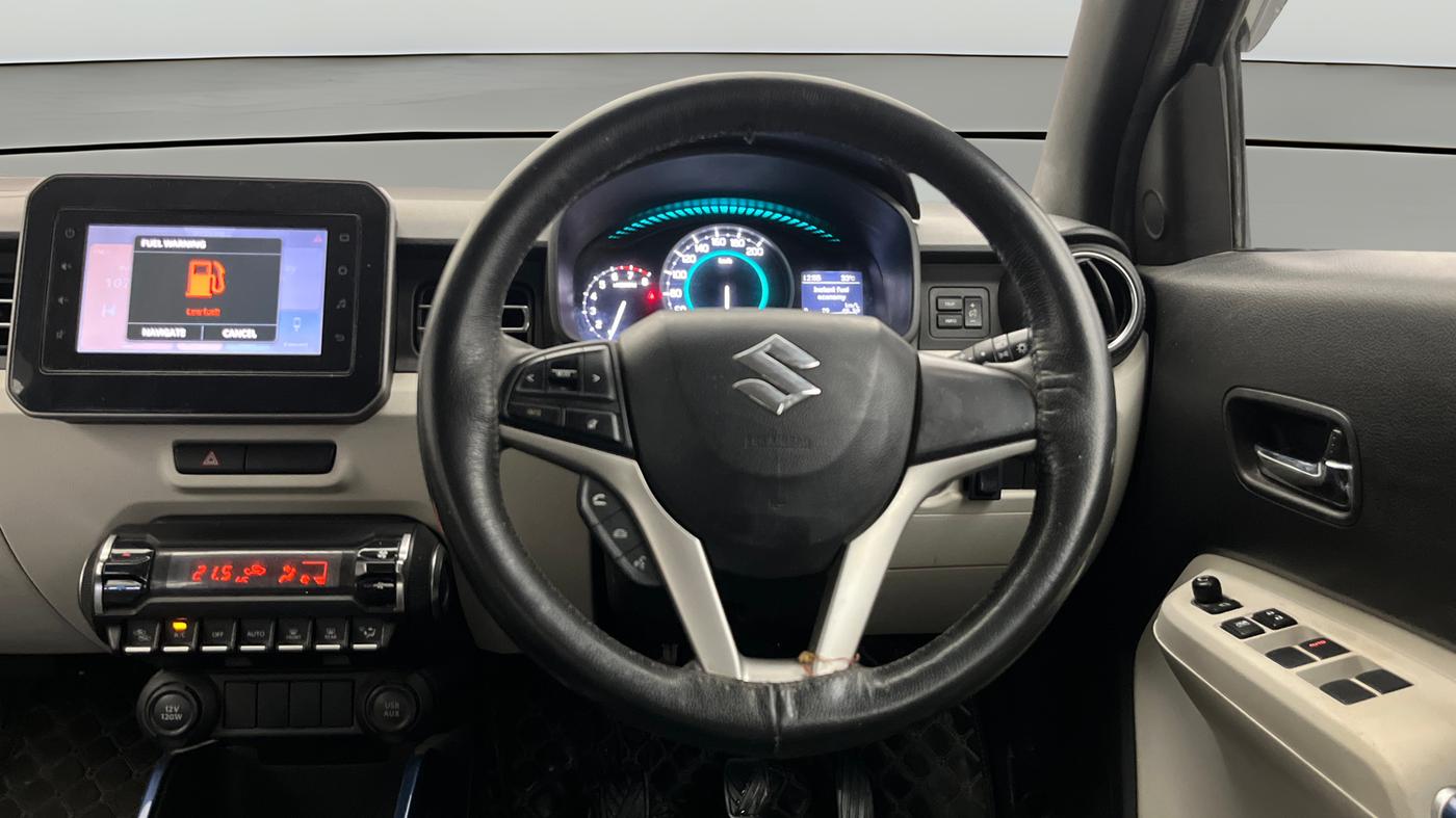 2022 Maruti IGNIS ALPHA 1.2, Petrol, Manual, 38,993 km, Steering Wheel Close Up