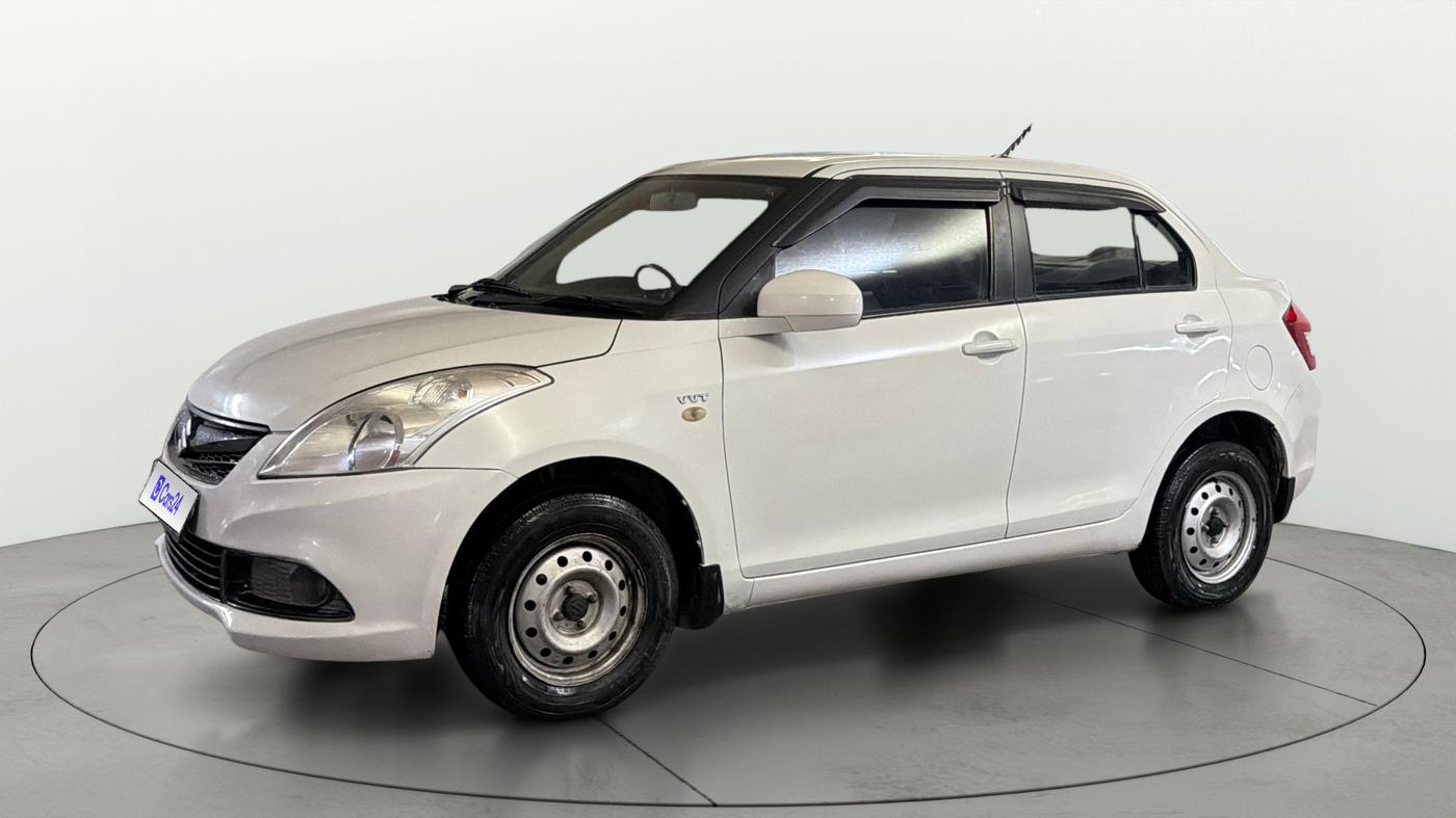 2015 Maruti Swift Dzire LXI (O), CNG, Manual, 72,280 km, Left Front Diagonal
