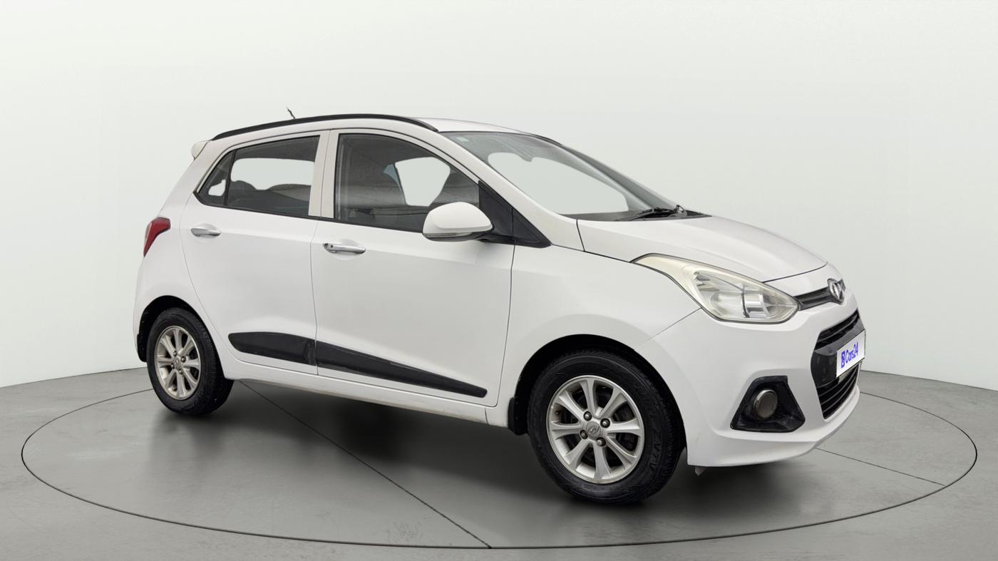 2014 Hyundai Grand i10 ASTA AT 1.2 KAPPA VTVT, CNG, Automatic, 44,971 km, Right Front Diagonal