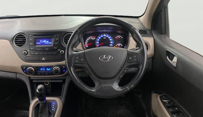 2015 Hyundai Xcent SX AT 1.2 (O), Petrol, Automatic, 41,007 km, Steering Wheel Close Up