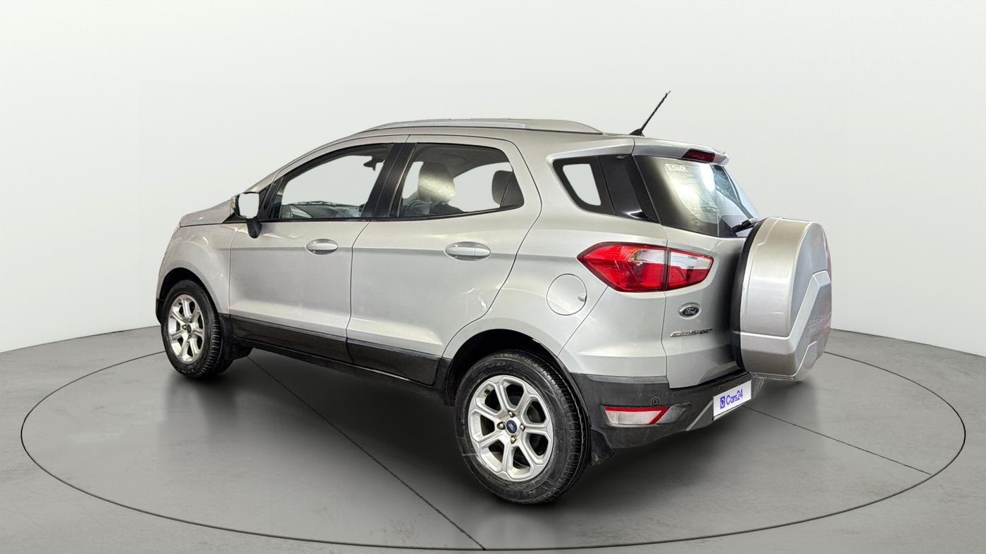 2019 Ford Ecosport TITANIUM + 1.5L PETROL AT, Petrol, Automatic, 43,554 km, Left Back Diagonal