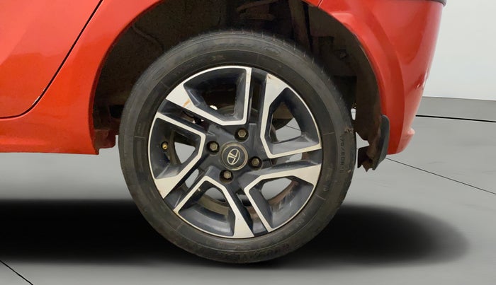 2021 Tata Tiago XZA PLUS PETROL, Petrol, Automatic, 33,153 km, Left Rear Wheel