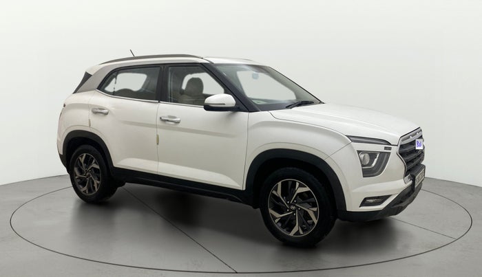 2020 Hyundai Creta E 1.5 DIESEL, Diesel, Manual, 1,20,799 km, Right Front Diagonal