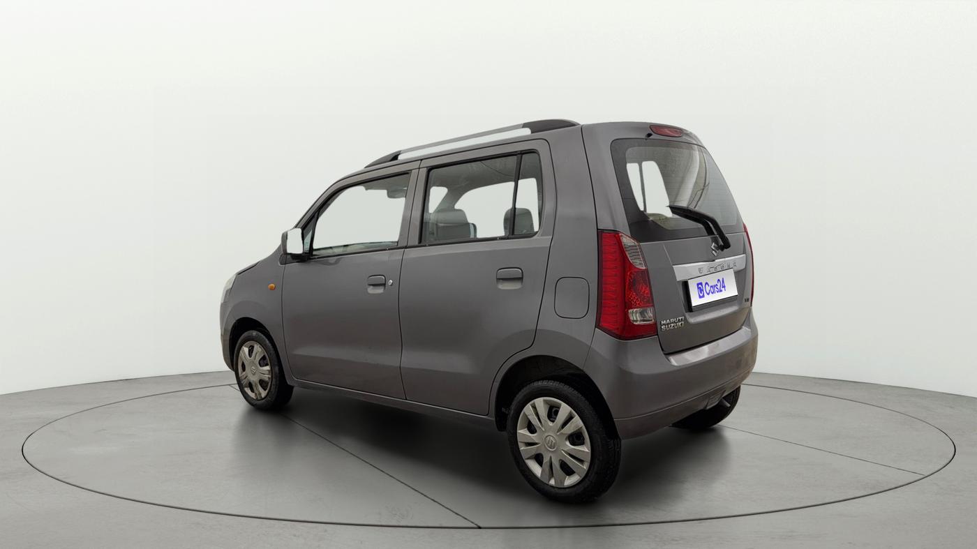 2018 Maruti Wagon R 1.0 VXI, Petrol, Manual, 85,527 km, Left Back Diagonal