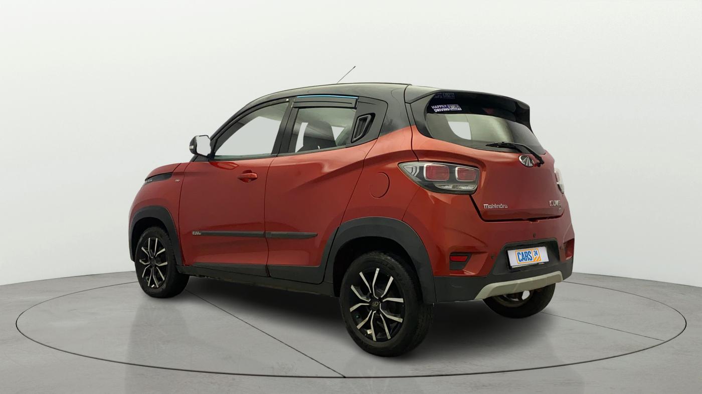 2017 Mahindra KUV 100 NXT K8 P 6 STR DUAL TONE, Petrol, Manual, 40,743 km, Left Back Diagonal