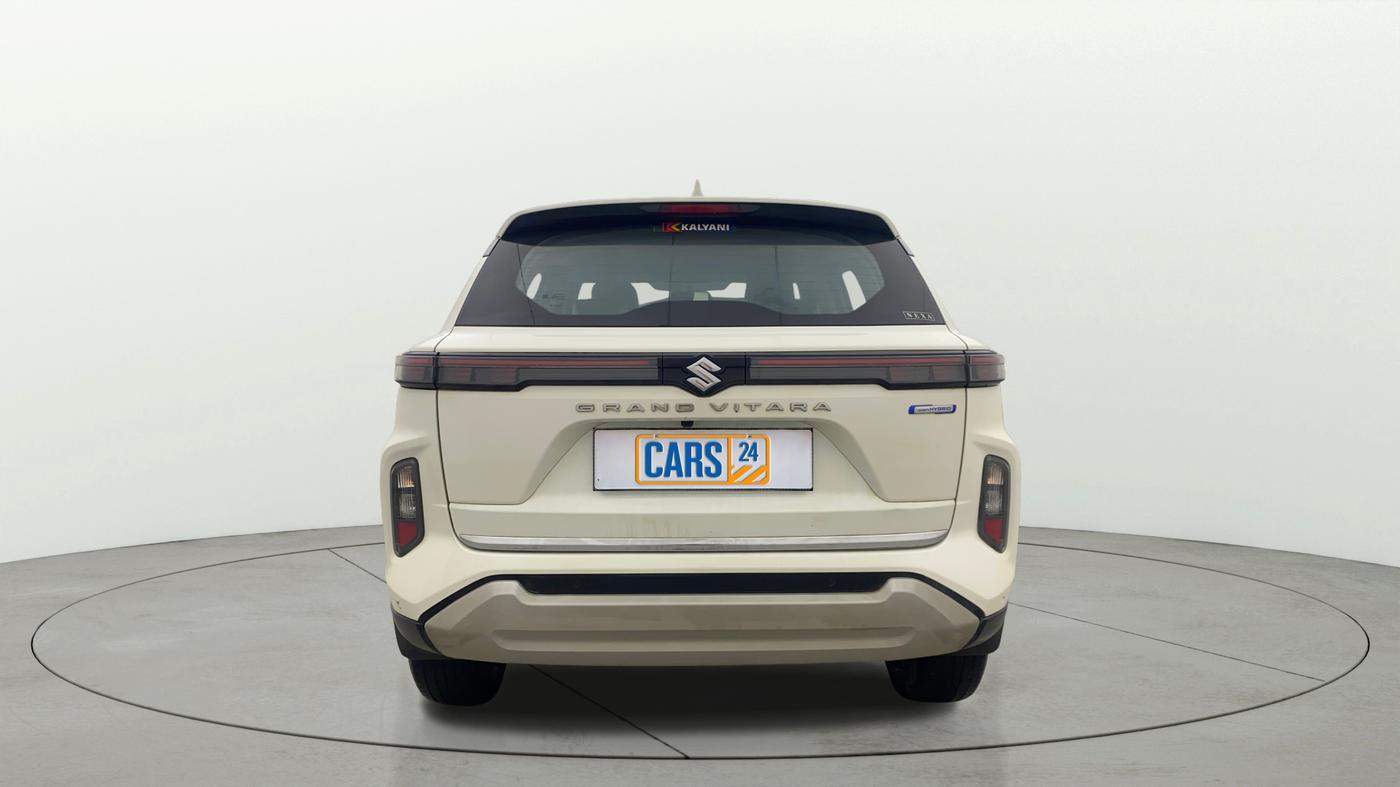 2023 Maruti Grand Vitara DELTA SMART HYBRID AT, Petrol, Automatic, 51,190 km, Back/Rear