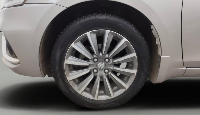 2020 Maruti Ciaz ALPHA  AT 1.5 SHVS PETROL, Petrol, Automatic, 71,572 km, Left Front Wheel