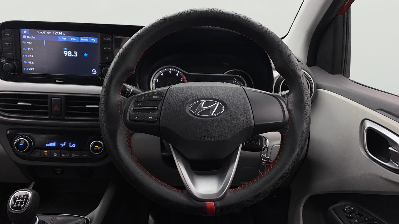 2020 Hyundai GRAND I10 NIOS SPORTZ 1.2 KAPPA VTVT, Petrol, Manual, 23,366 km, Steering Wheel Close Up