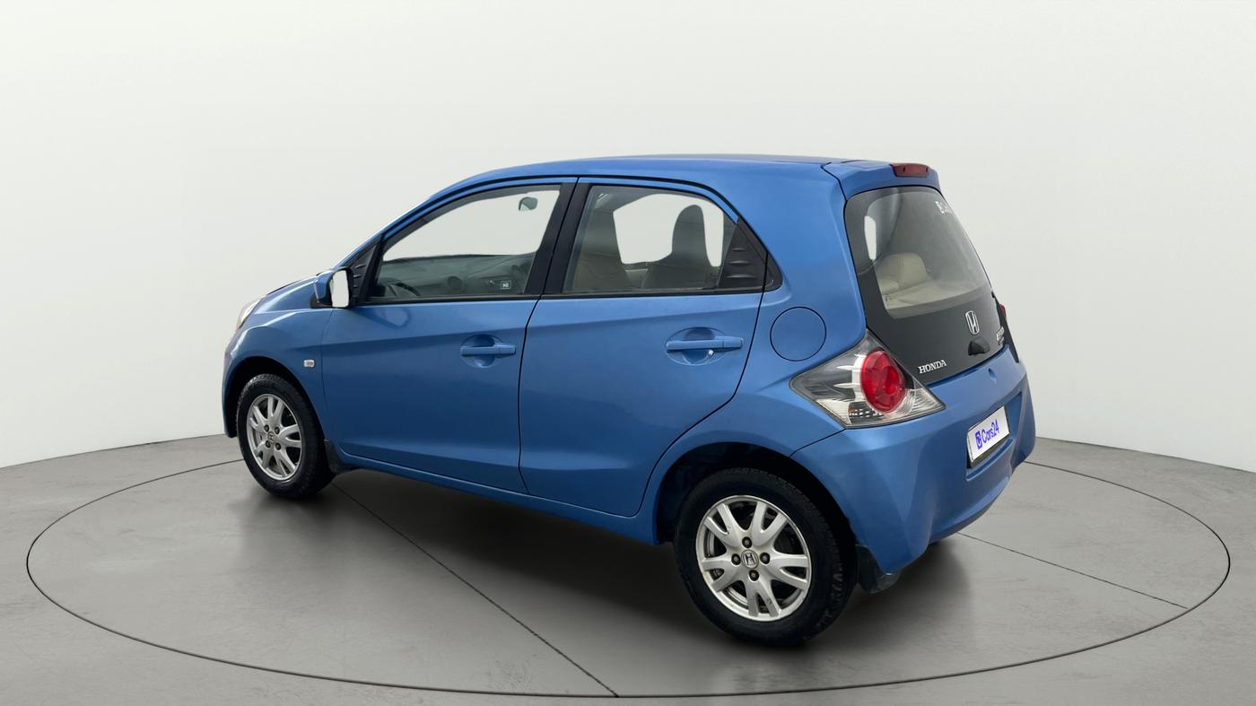 2013 Honda Brio EX MT, Petrol, Manual, 79,967 km, Left Back Diagonal