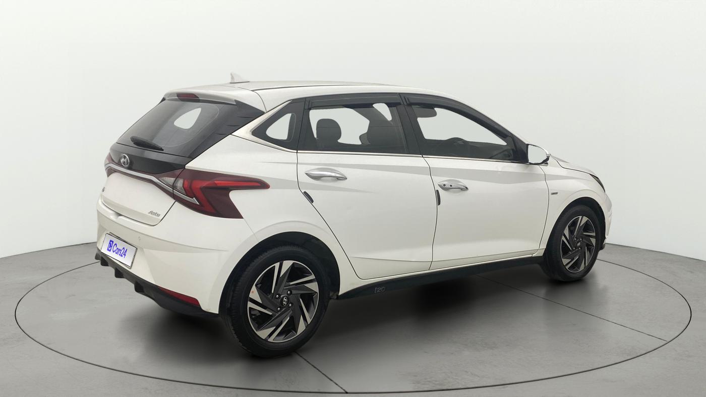 2021 Hyundai NEW I20 ASTA (O) 1.0 TURBO GDI DCT, Petrol, Automatic, 8,988 km, Right Back Diagonal