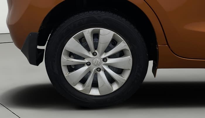 2017 Maruti Baleno DELTA PETROL 1.2, Petrol, Manual, 65,271 km, Right Rear Wheel